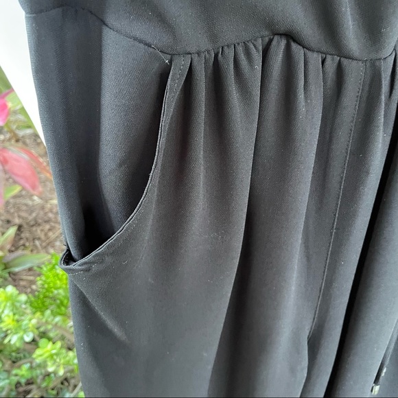 REVOLVE/GREYLIN black Kristin jumpsuit with adjustable spaghetti straps - Picture 10 of 10